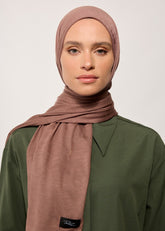 Rabia Z - Penye Kahve Şal